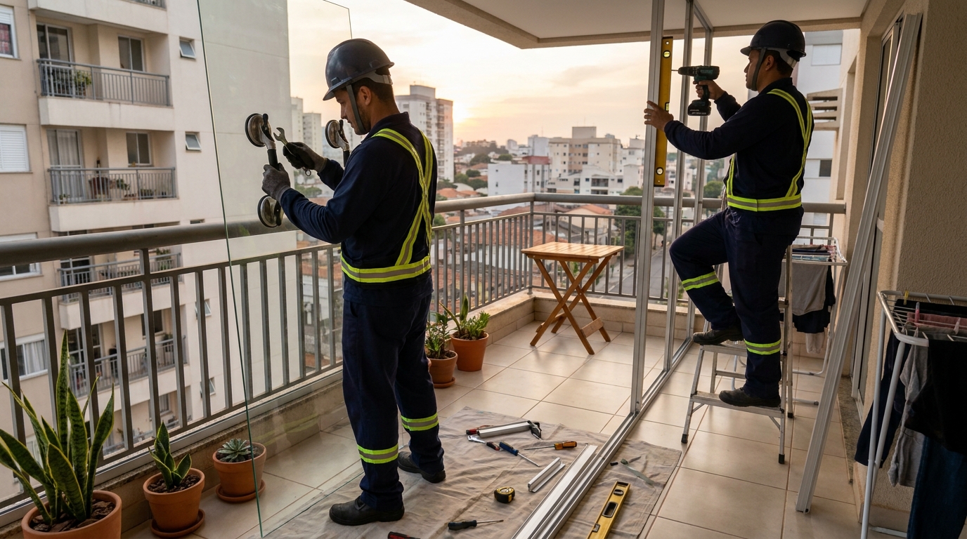 Divisórias em Vidro em Santo André‑SP
