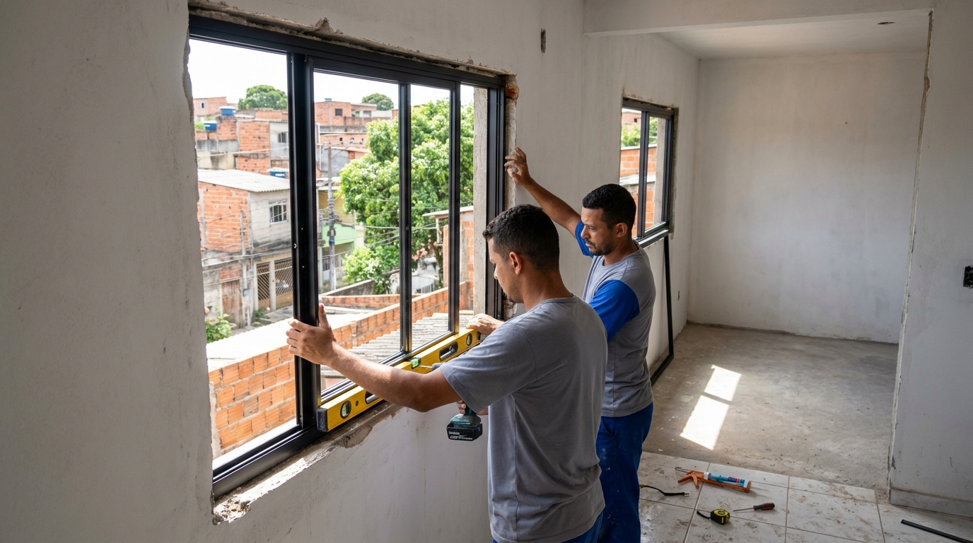 Produção de Portas e Janelas em Santo André‑SP